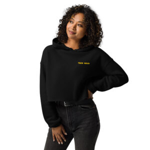 neighborHOOD Third Ward Crop Hoodie